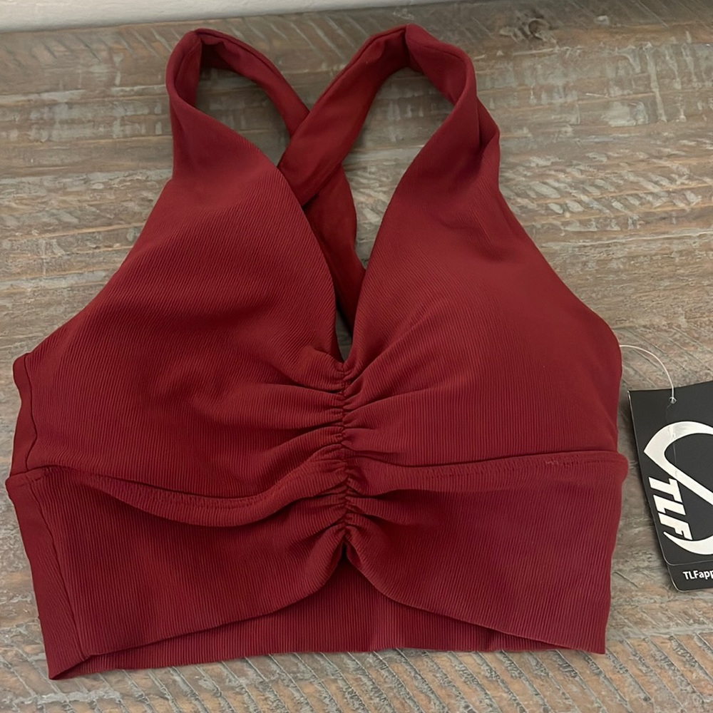 TLF Tempo Ribbed Workout Sports Bra